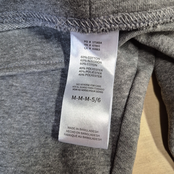 Kids Girls Patriots Gray Leggings. Size 5/6. NWT - Picture 4 of 5